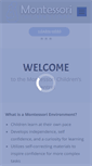 Mobile Screenshot of montessorichildren.net